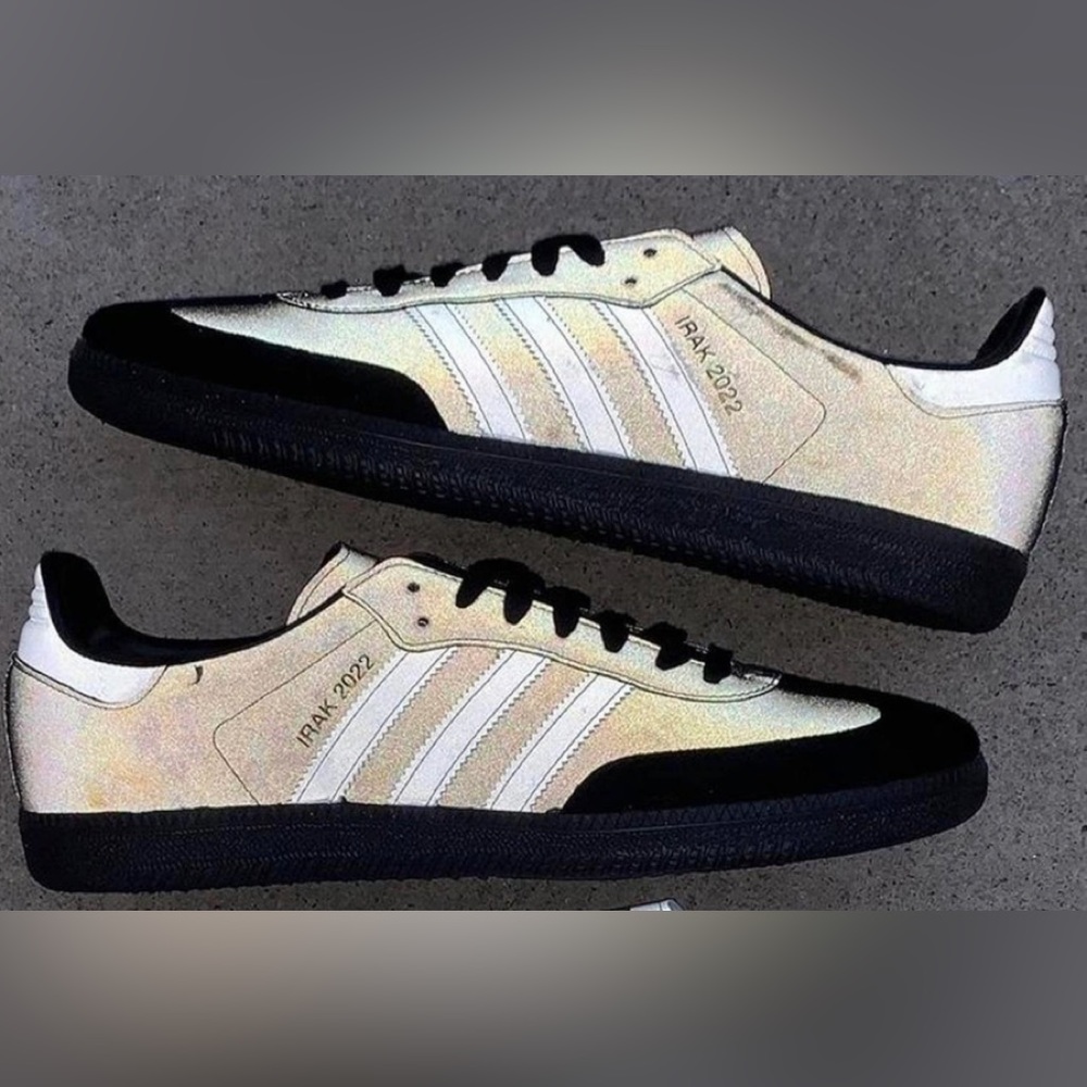 Adidas x Irak Samba Core Black Shoes